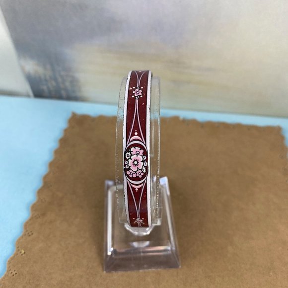 Vintage Michaela Frey with lots of Maroon Bracelet - Picture 2 of 6